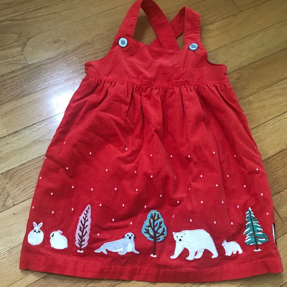 Mini boden corduroy dress